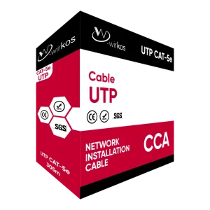 Wirkos LAN CABLE UTP Cat-5e 4Pair/0.50 CCA , (305m)