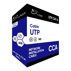Wirkos LAN CABLE UTP Cat-6 4Pair/0.57 CCA (305m)