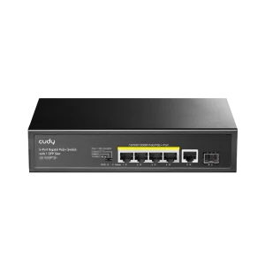 Cudy 5-Port Gigabit PoE+ Switch with 1 SFP Port 120W GS1005PTS1