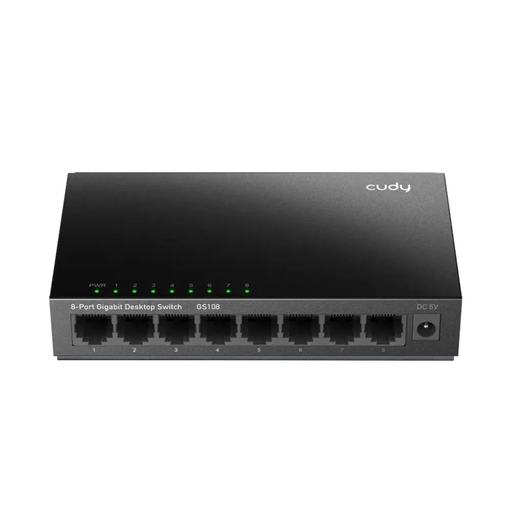 Cudy 8-Port Gigabit Unmanaged Switch Metal GS108