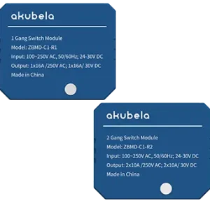 Akubela 1/2 Gang Switch Module