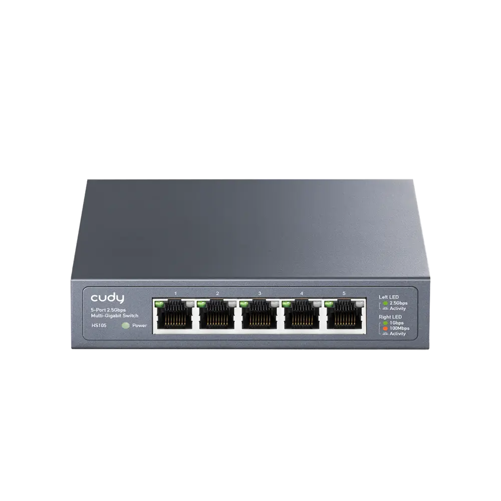 Cudy 5-Port 2.5G Unmanaged Switch HS105