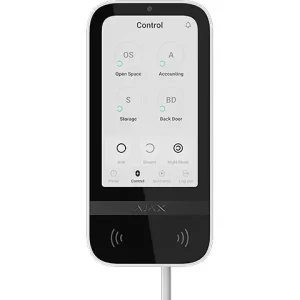 AJAX Fibra Keypad Touchscreen Superior Black