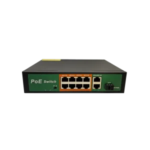 POE Switch 8*100Mbps POE + 2*1000Mbps Uplink + 1*1000Mbps SFP port